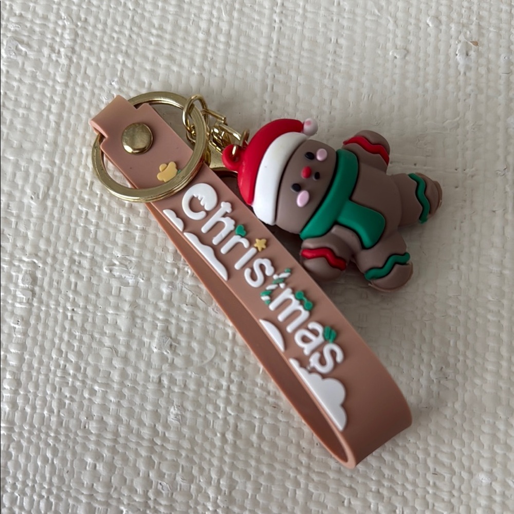 Christmas Gingerbread Keychain